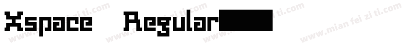 Xspace Regular字体转换